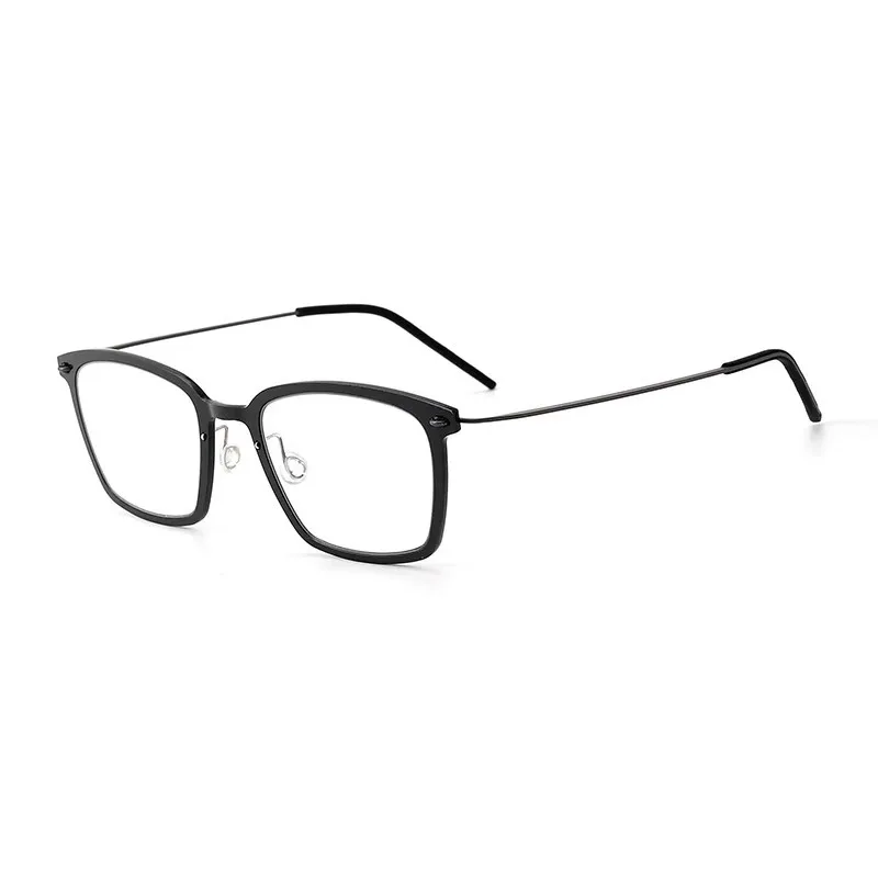 

Glasses frame, frame, Japanese ultra-light pure titanium myopia black literary temperament
