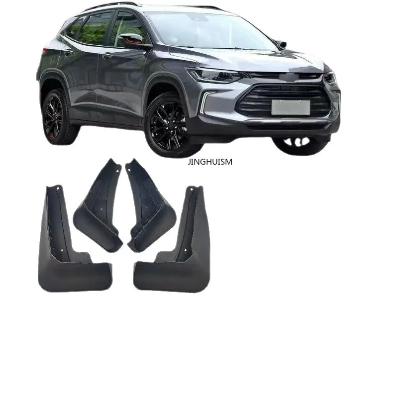 Mudguards Fenders for Chevrolet Tracker 2019-2023 Black ABS Automotive Tire Accessories Car Exterior Decor Protective Parts