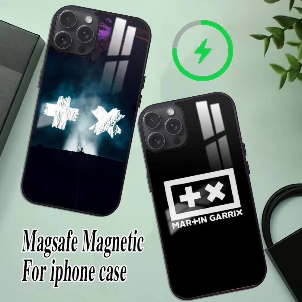 Martin Garrix Phone Case For iPhone 16 15 14 13 12 11 Pro Max Plus Mini Magsafe Mirror Wireless Magnetic Cover