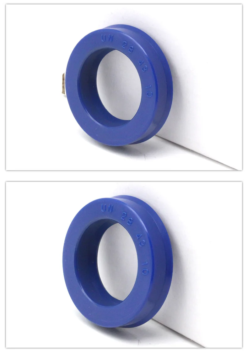UN/UHS/UNS Polyurethan-Öldichtung, hydraulischer Dichtungsring, U-Typ, Y-Typ, Zylinder, hydraulische Stangenwelle, Kolbendichtung, Gummiring, 5 Stück – Detail 5