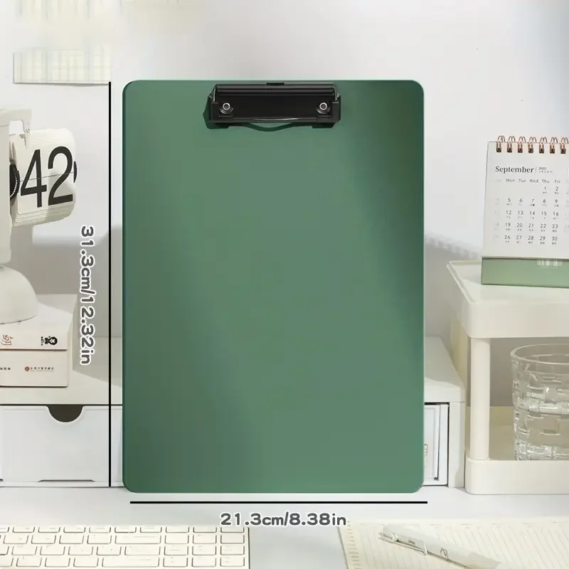 5-Pack A4 Folder Board Gradient Color Scheme Ins Style Student Writing Pad Menu Board Clip Folder High Aesthetic Kids's Draw