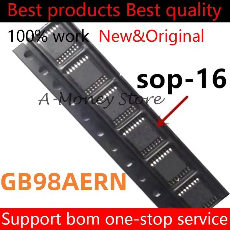 (5-10 piezas) GB98AERN GB98AERN-A2-0-TR sop-16