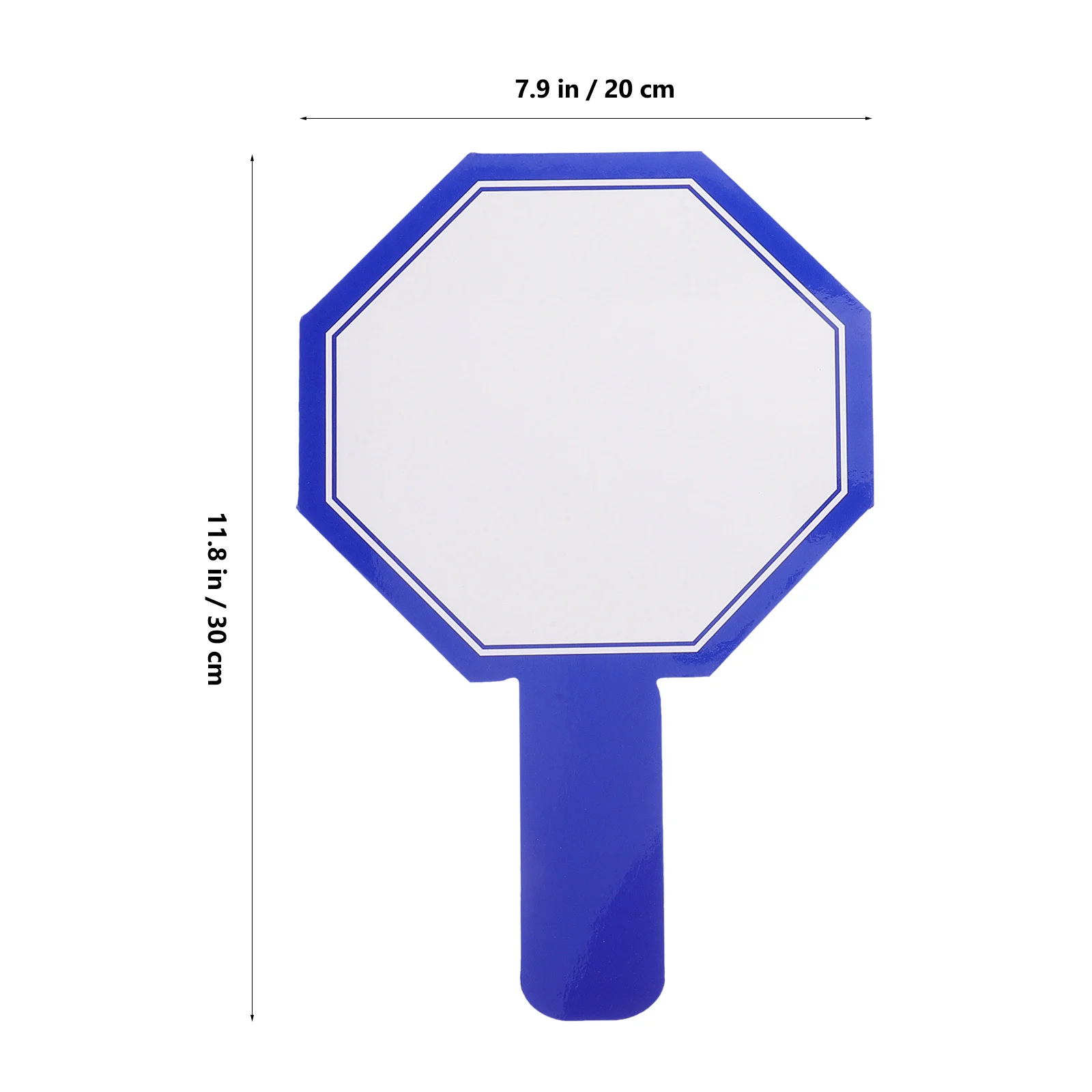 2 قطعة مجاذيف المسح الجاف المحمولة لوحات بيضاء صغيرة مزدوجة الوجهين قابلة لإعادة الاستخدام لوحات النتائج الفصول الدراسية ألعاب التصويت للطلاب #2