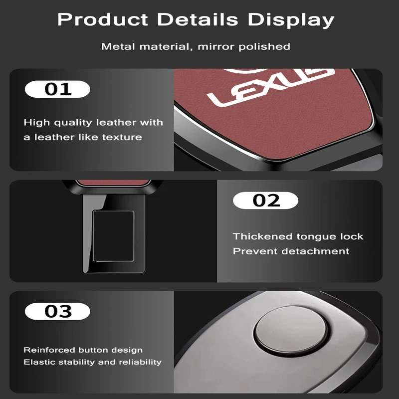 سيارة موسع التوصيل حزام الأمان البطن تمديد ملحق لكزس F SPORT ES RX NX LS UX LM LX GX LC RZ IS CT GS RC HS SC LXB