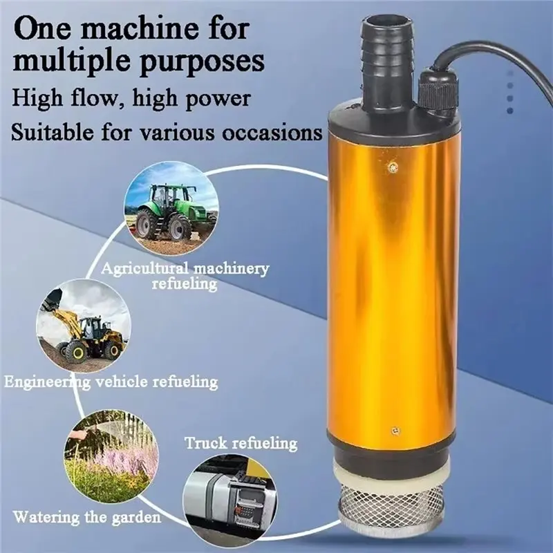 A25F-For 18V Lithium Battery Compatible Portable Suction Water Pump Oil Well Machine Drainage Pump