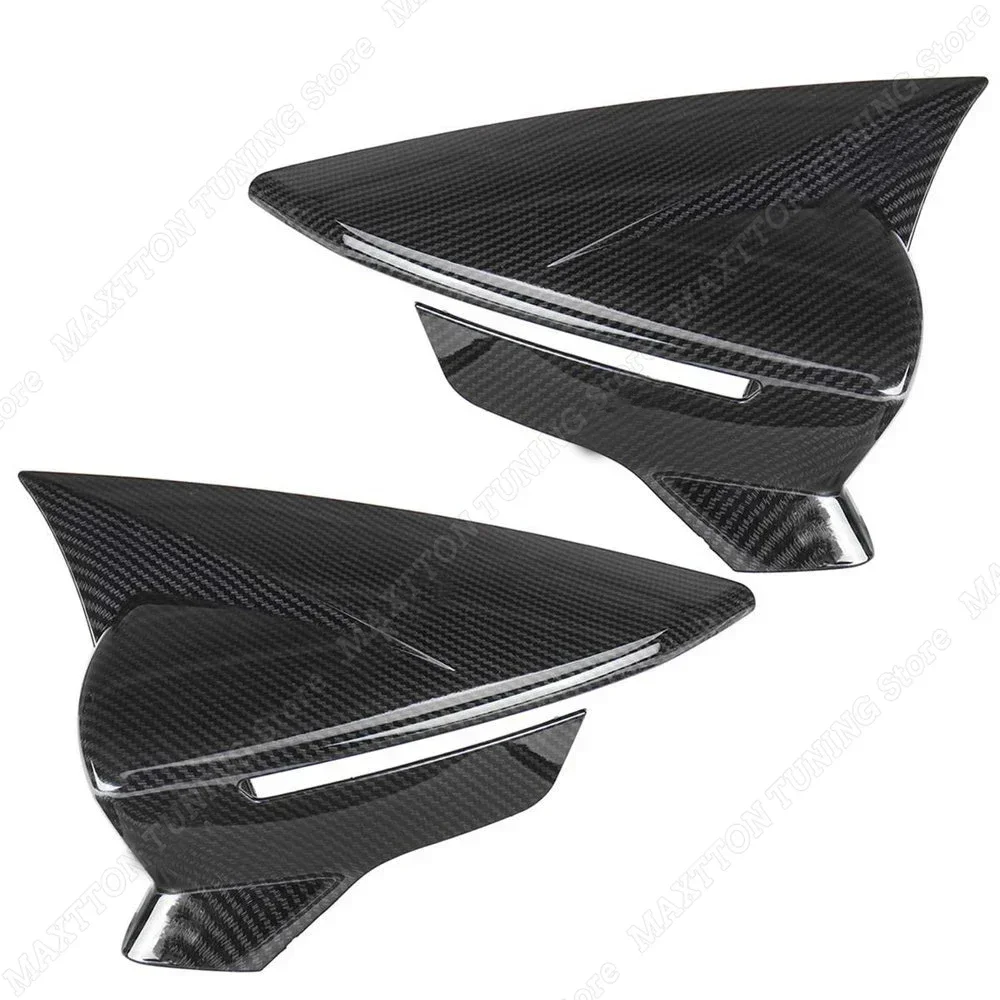 For Seat ibiza V MK5 KJ1 KJG Hatchback Accessories Rear View Mirror Cover Caps Side Wing Body Kit Trim 2017 2018 2019 2020 2021