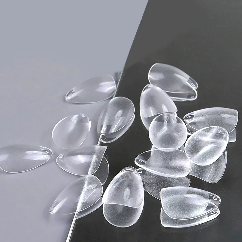 120pcs XXS Super Short Almond Full Cover Sculpted Soft Gel Nail Tips Press on Capsule Americaine Gel X Artificial Fake Nails image 3