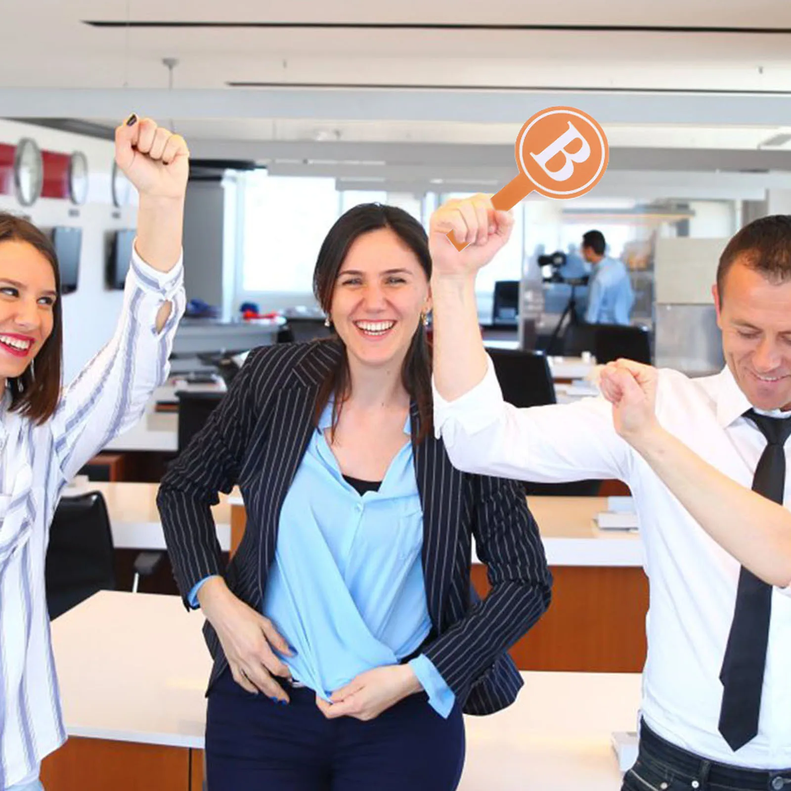 4 قطعة لوحات النتائج المحمولة الجاف محو المجاذيف جانب واحد فارغة لوحات الكتابة للقاضي ألعاب التصويت الفصول الدراسية قابلة لإعادة الاستخدام #2