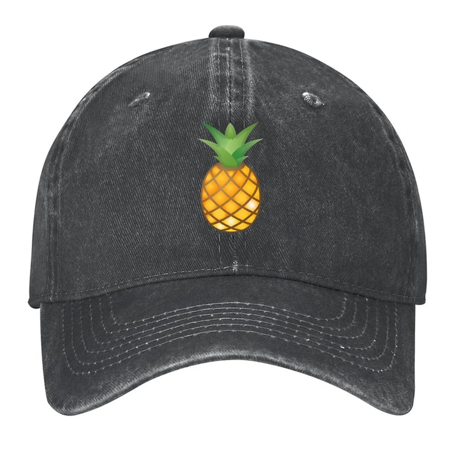 

Pineappletropical fruit with golden skin Gift for Pineapple Lovers Baseball Cap Thermal Visor Golf Men Caps Women's