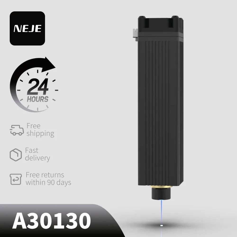 

Лазерный модуль NEJE A30130 450 нм с зумом - FAC Tech - для гравировки по дереву и акрилу, ультратонкая гравировка, резка