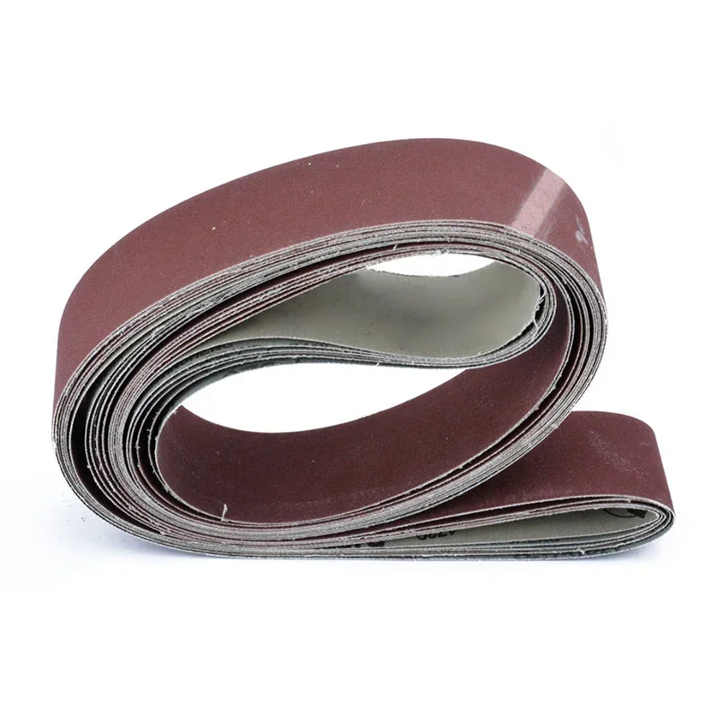 6 Stück 2" x 72" Schleifband mit feiner Körnung, Schleifpapier, Schleifband, Polier-Schleifpapier, Körnung 180/240/320/400/600/800, Neu