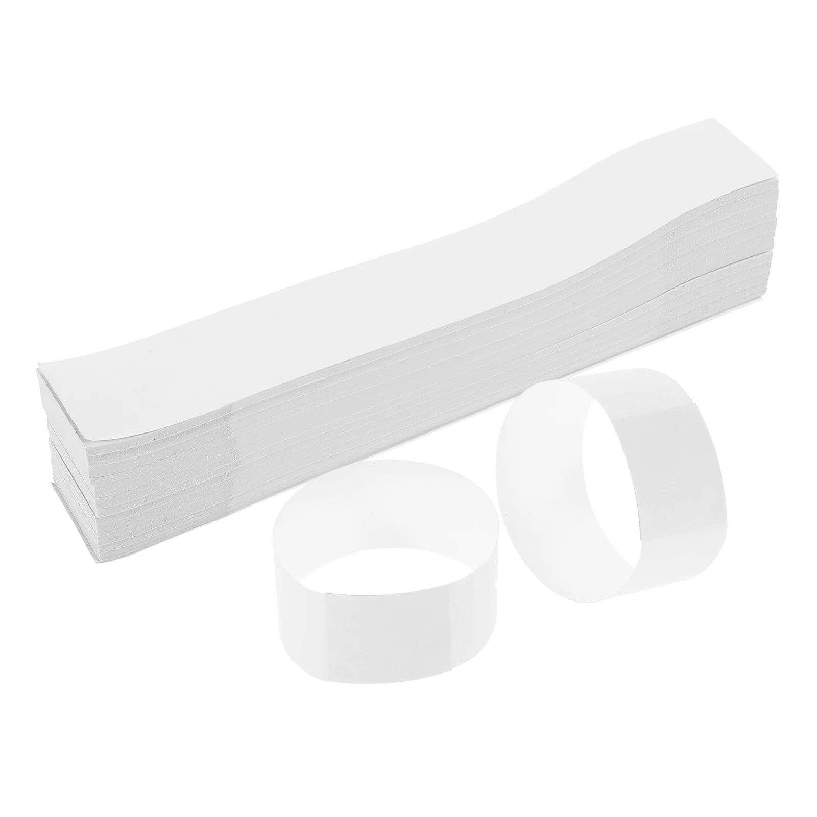 300 قطعة من أربطة ورق المال، أغلفة النقود، تصميم بسيط لتنظيم الفواتير في متاجر البيع بالتجزئة، الأشرطة النقدية #2