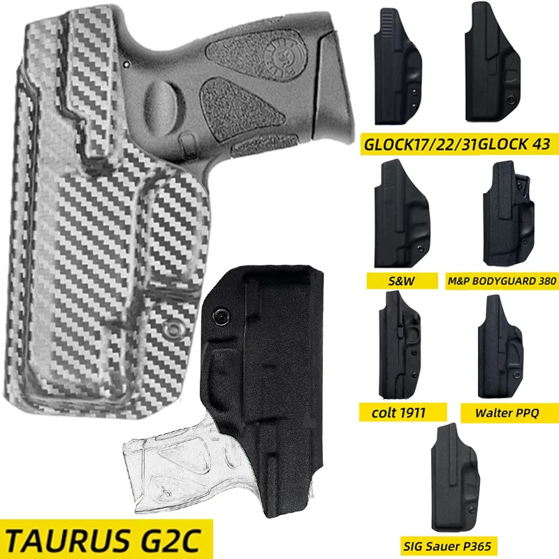 

Тактическая кобура, совместимая с Glock 17/43 S & W MP9 Colt 1911 Wather PPQ SIG P365 TAURUS G2C MP 380