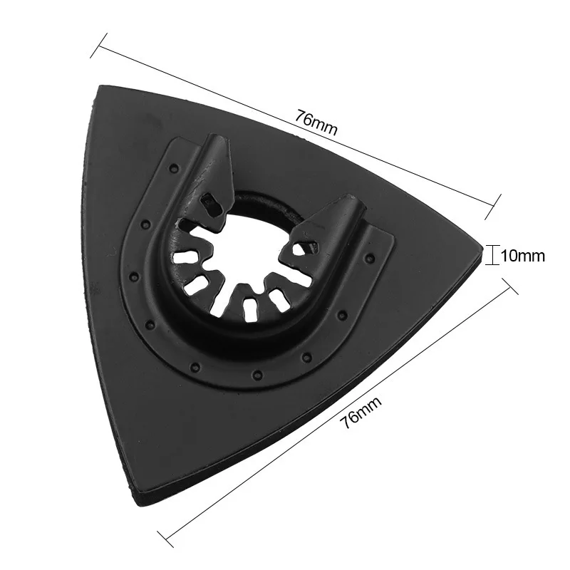Triangular universal treasure saw blade sand plate, quick-loading polishing pad universal treasure accessories, dressing machine