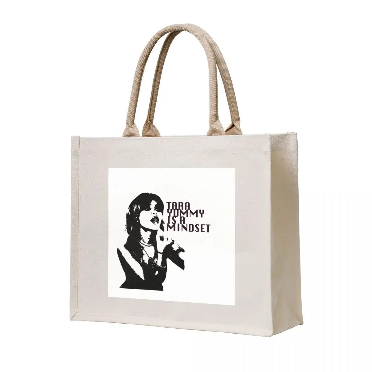 

TARA YUMMY IS A MINDSET Tote Bag Large bags for women cloth bag woman Gift bag luxury women