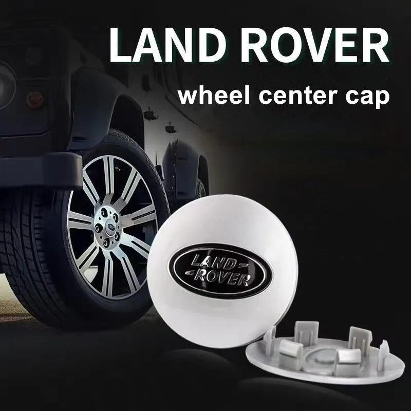 4pcs 62mm 63mm green Wheel Center Hub Caps Cover Emblem logo For Land Rover RANGE ROVER LR2 LR3 LR4 RANGE LAND ROVER Sport