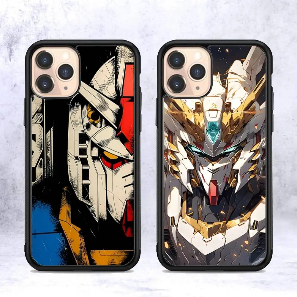 Anime G-Gundam Phone Case For IPhone 17 16 15 14 13 Plus 12 11 Pro Max PC+TPU Cases Back Cover 3