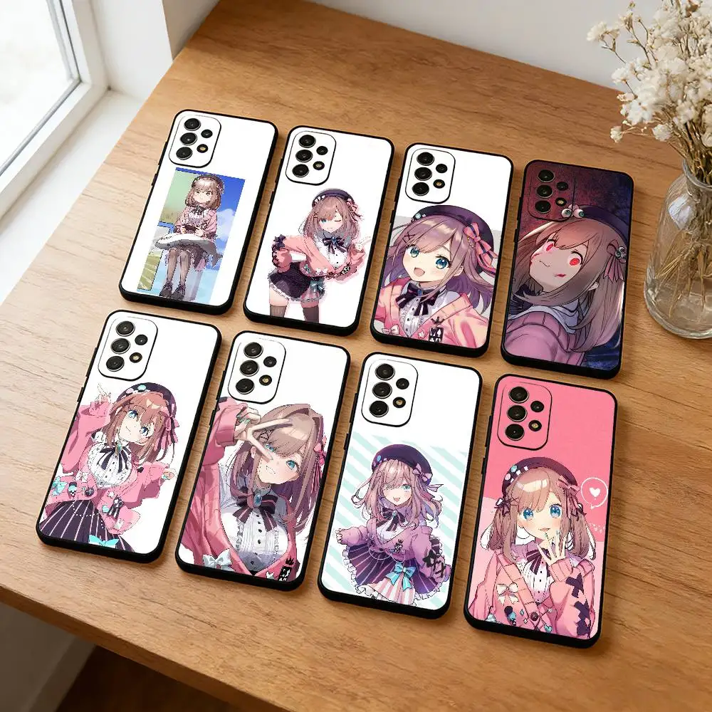 

Lulu Suzuhara V-VTuber Phone Case For Samsung S25,S24,S23,S22,S21,S20,Plus,Soft Black Shell