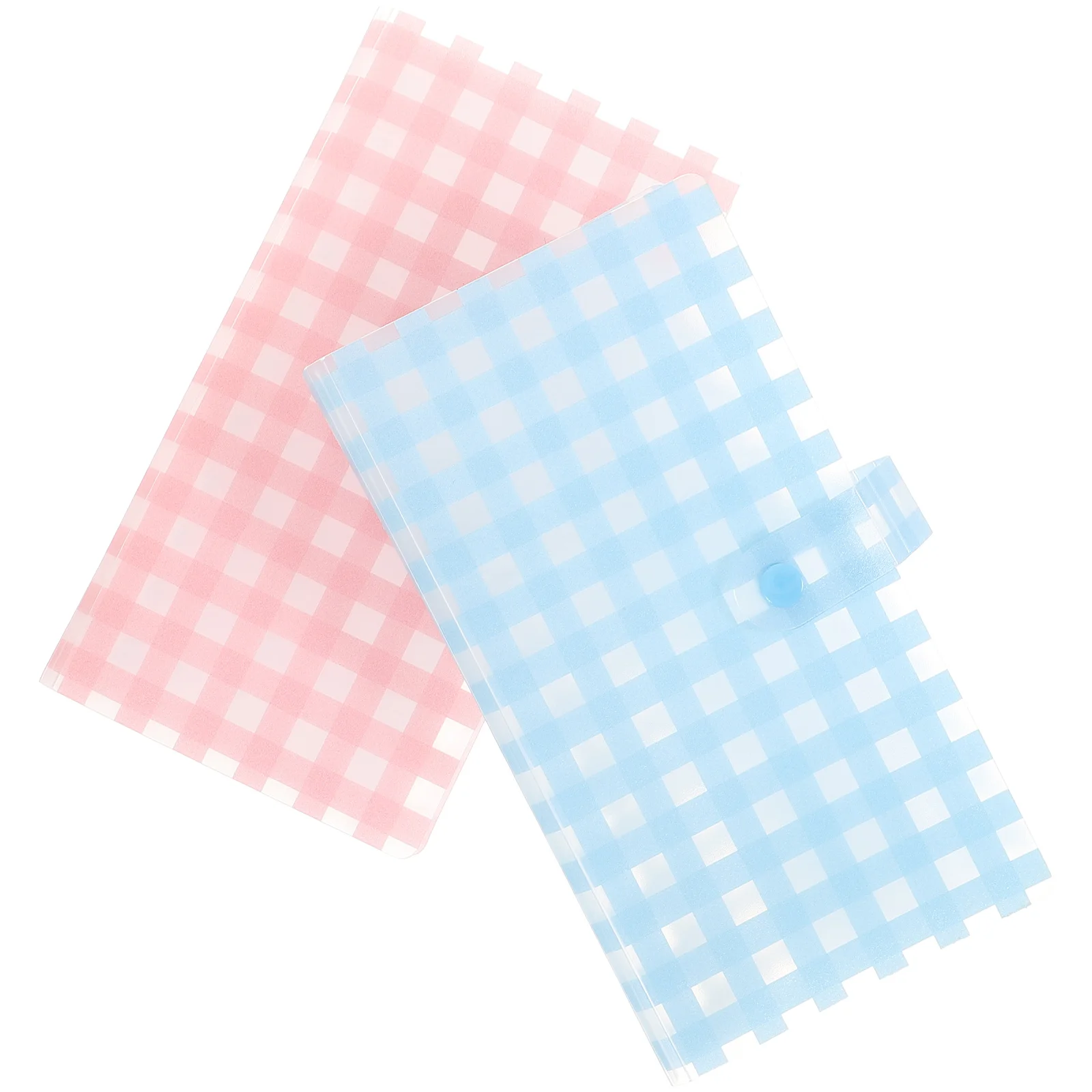 2pcs Sticker Storage Book Large Capacity Reusable Plastic Sticker Album For Nail Art Stickers Organizer Collecting Display