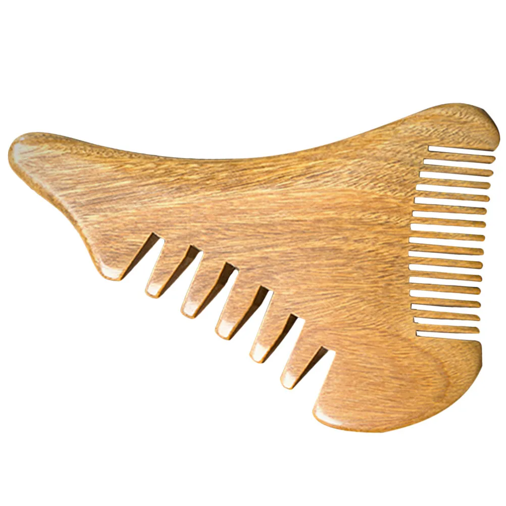 Vera Wood Scalp Massage Comb with Wide Teeth – Detangling Hair Comb for All Hair Types, No Breakage, Smooth Glide