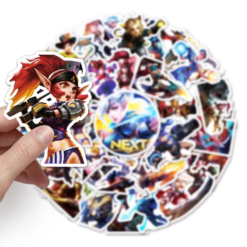 50/30/10PCS Mobile Legends: Bang Bang Popular Game Peripheral Graffiti Creative Luggage Phone Laptop Self-adhesive Stickers