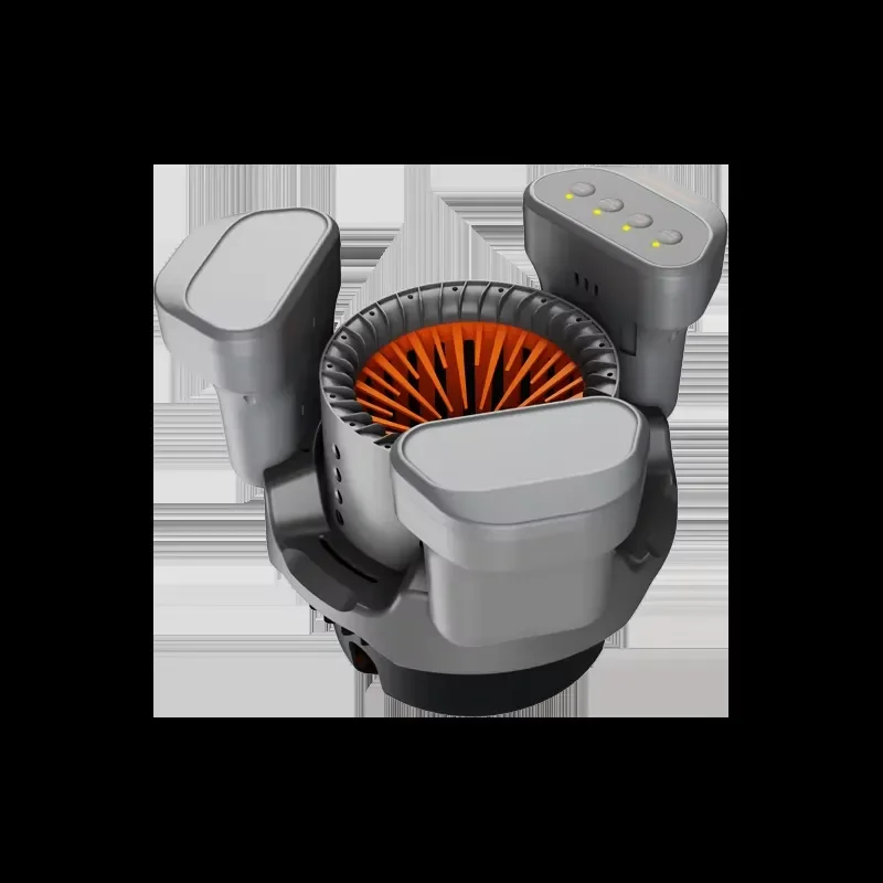 Automatic Wireless Pool Cleaning Robot for Inground and Above Ground Pools with Waterline Scrubbing and Auto Docking Station
