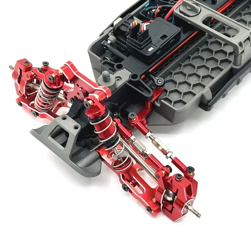 Componentes de direção de carro RC 1/12, peça de reposição de acessórios DIY para carro RC