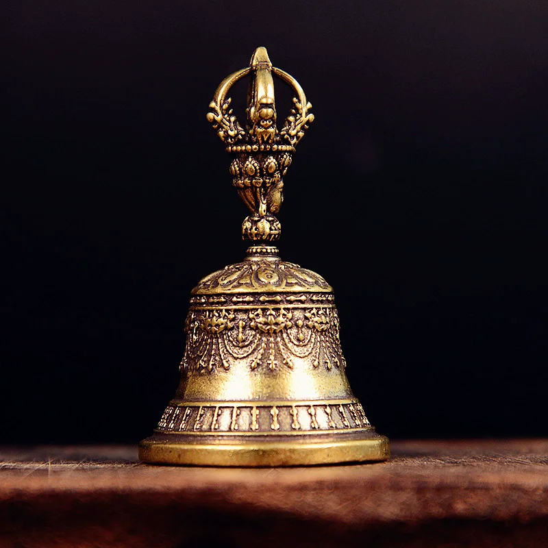 Antique Small Bronze Ware Bras - Vintage Collectible Bells ulasan dan harga