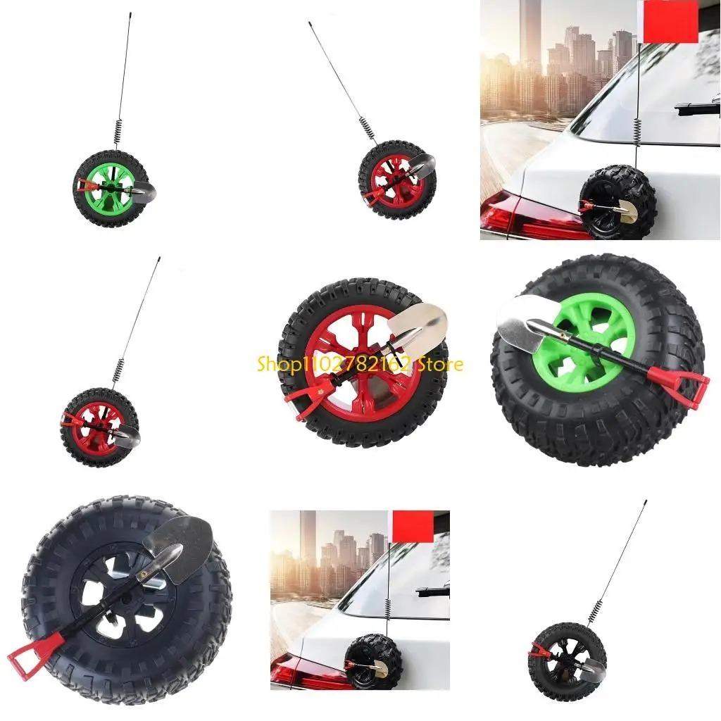 

547B Travel Essential Mini Spare Tire set Rear Decoration for Long Distance