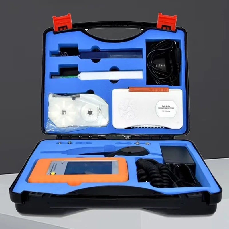 

Fiber End-Face Inspection Instrument Handheld Fiber End-Face Magnifier Inspection Microscope TQ-DIS-S Display Host