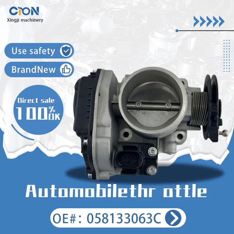 

XingJi Parts Throttle body OE 058133063C 408-237-211-002Z Fit for Audi A4 (8D2,B5) 1.8T Audi A6 (4B,C5) 1.8 T