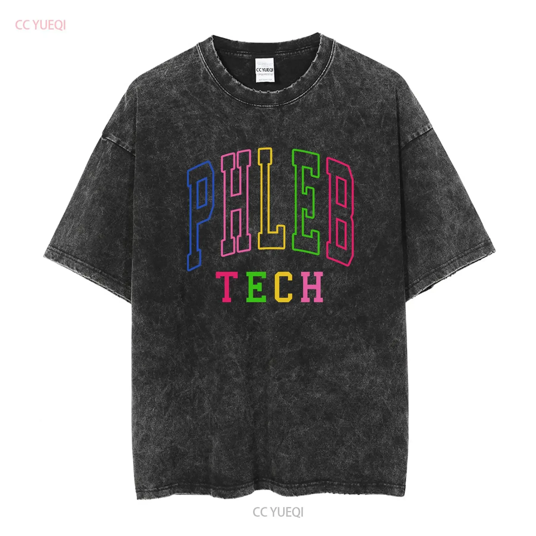 PHLEB Tech T Shirt Phlebotomist Nurse Appreciation Phlebotomy Technician Coworker s Lab long or short sleeves vintage Washed