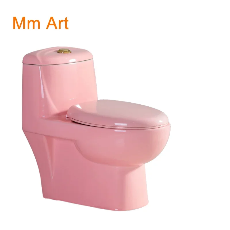 

Colorful wc washdown flushing one piece ceramic multicolor ceramic sanitary toilet WC