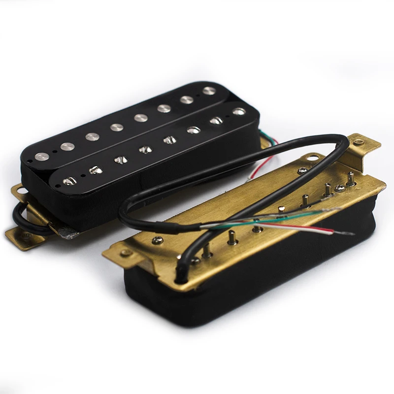 Dual Coil 8 String Electric Guitar Humbucker Pickups Neck & Bridge Pickup Black