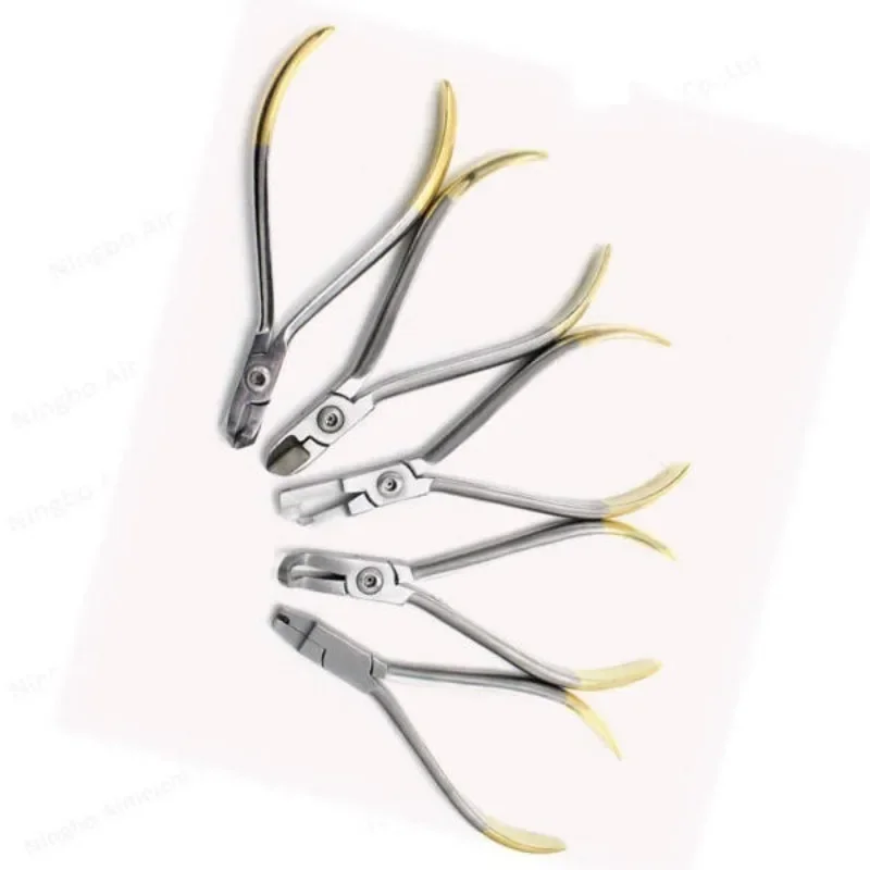 NN 1pcs Orthodontics Precision Control Wire Cutter Plier Bracket Brace Metal Lab Forceps Manual Power.