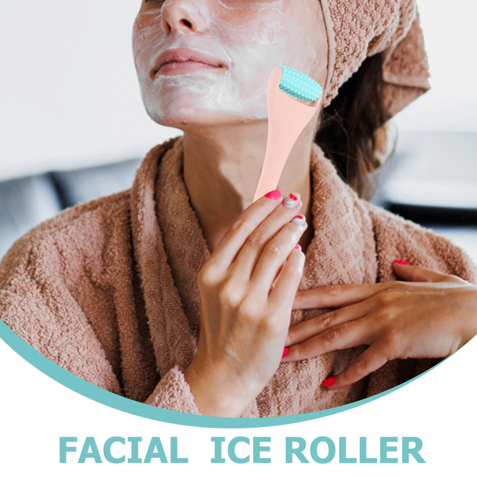 

1Pcs Easy Clean Store Facial Massage Tool Eye Fatigue Relief Rolling Stick Practical Pain Relief Device