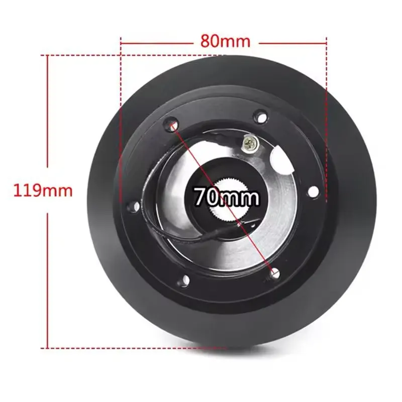 سيارة E30H عجلة القيادة مهايئ توزيع ل 3 5 6 7 سلسلة سبائك الألومنيوم ل M3 M5 318i 325i الملحقات الداخلية السريعة #3