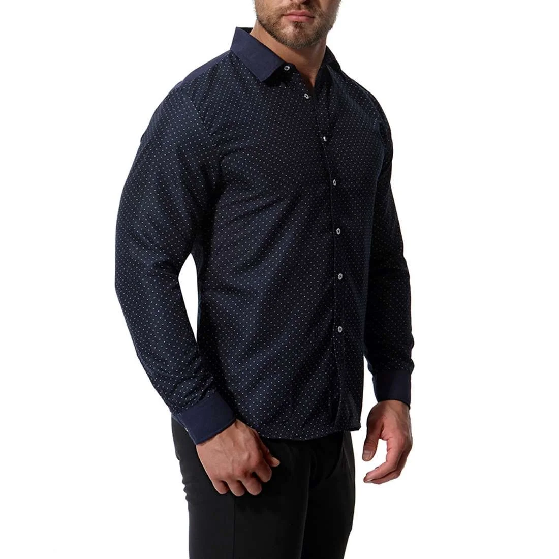 

Осенние новые мужские длинные свечьи брюки европейского размера из искусственной кожи свободного кроя, длинные брюки для среднего возраста и ли