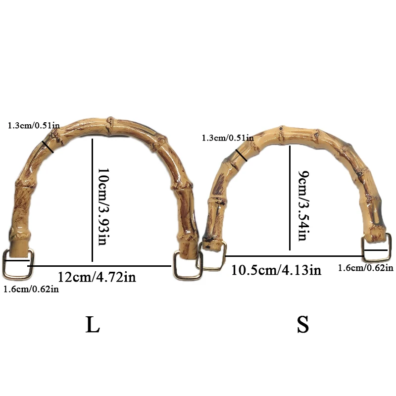 Alças de plástico destacável D-Shape para saco, DIY Gift Box Handle, saco de pulso das mulheres, bolsa Bags Straps, acessórios quentes