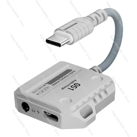 PLEXTONE GS1 2-In-1 Headphone Converter 3.5MM+TYPEC