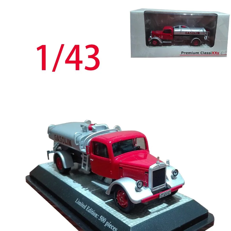

Премиум ClassiXXs литой под давлением масштаб 1/34, Volkswagen VWT1 T3b Van Mercedes-Benz L3000 Tankwagen, модель автомобиля из сплава, игрушки для мальчиков, подарок