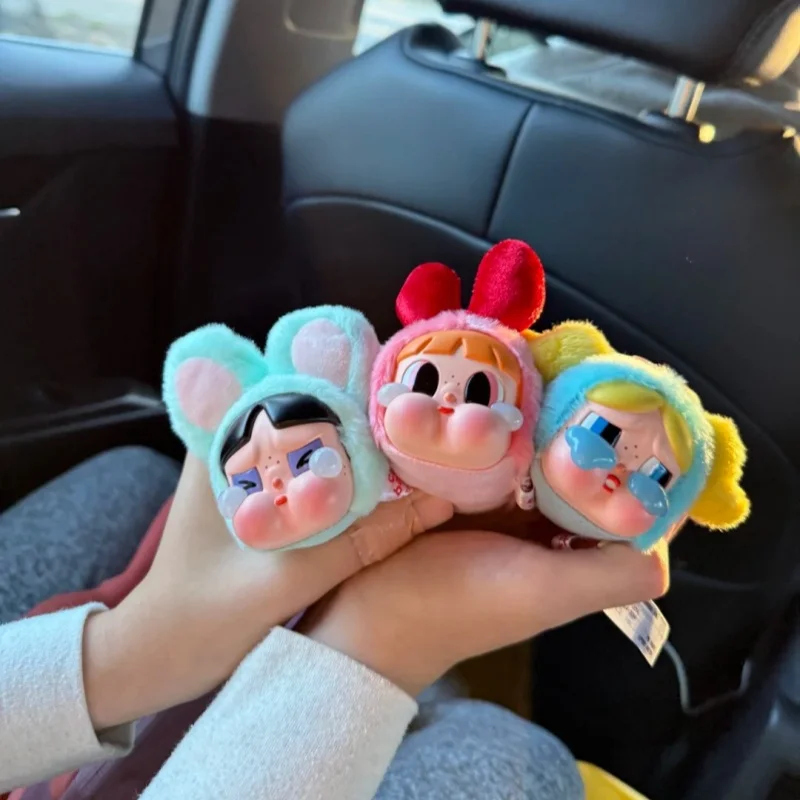 

Official Genuine POPMART Crybaby Powerpuff Girls Series Blind Box Vinyl Face Cute Collectible Room Decoration Girl Birthday Gift