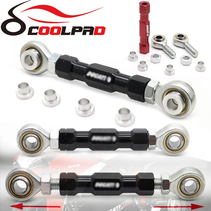 Lowering Links Kit For DUCATI 848/EVO 1098 1198/S/R Streetfighter/S 1100 2007-2015 Motorcycle Rear Suspension Linkage Drop Lever