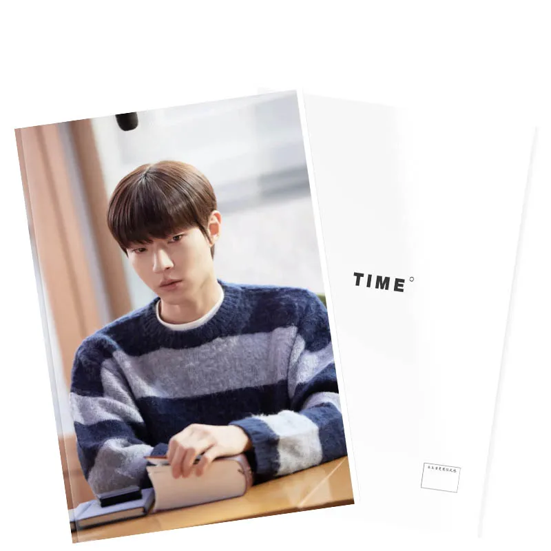 Series5 59pages In-yeop Hwang Photobook Set With Poster Lomo Mini Card Sticker Badge Standee Key-chain Bookmark Photo Album Book