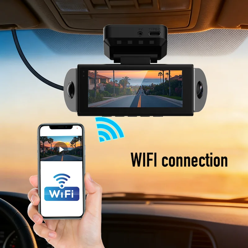 2026 WiFi GPS Araç Kamerası Vi - Panoramic Dash Cam 360 incelemesi ve fiyatı