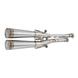 For Triumph Scrambler 1200 2019 2020 Escape Slip-on Motorcycle Exhaust Muffler Pipe With Link Pipe System