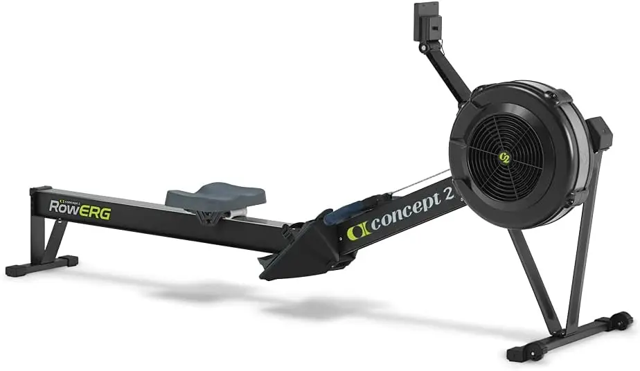 Concept2 RowErg Indoor-Rudergerät - PM5 Monitor, Gerätehalterung, Einstellbarer Luftwiderstand, Einfache Aufbewahrung