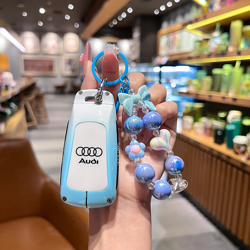 الجلود بولي TPU حافظة مفاتيح السيارة لأودي A4 B9 A5 A6 8S 8W Q5 Q7 4M S4 S5 S7 TT TTS TFSI RS حامي قذيفة فوب اكسسوارات #2