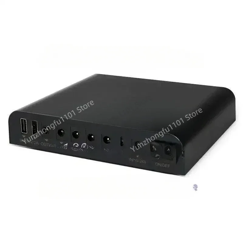 SL3400 DC 12V/9V/5V Output Small UPS Uninterruptible Power Supply 18650 27000mAh 98Wh Lithium-ion Backup B-at-tery