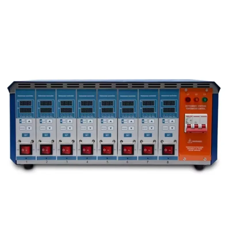 Universal Thermocouple J or K 8 Zones Hot Runner Temperature Controller with Manual Control Mode